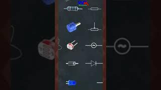 Electronics Components & Their Symbols #electrical #electronic #shorts