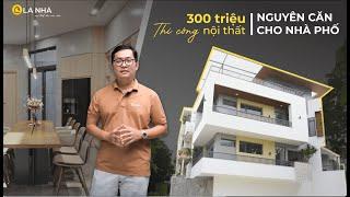 NHẬT KÍ THI CÔNG NỘI THẤT NGUYÊN CĂN CHO NHÀ PHỐ GÒ VẤP