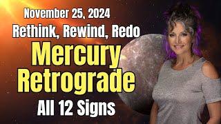 Mercury Retrograde - Rethink Rewind Redo! All 12 Signs