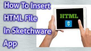 How To Insert HTML File In Sketchware App