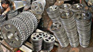 The Complete Manufacturing Process of Motorcycle Chain and Rear Wheel Sprockets