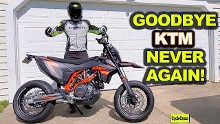 KTM is BAD - GOODBYE KTM 690 SMC R 2024