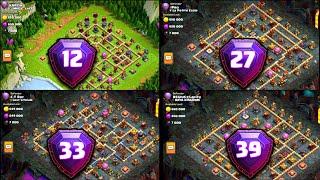 Global Top 10 TH16 New Legend League Base Link |Anti 2 Star Base Th16 |Th16 Push Base Link -July