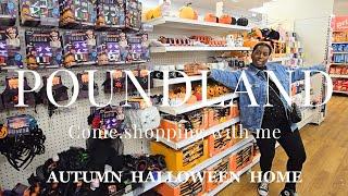 *NEW IN* POUNDLAND| COME SHOPPING WITH ME| AUTUMN  HOME| HALLOWEEN  & MORE  #poundland #pepco