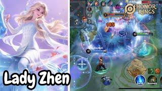 Review Skin “Frozen Elsa” Flawless - Lady Zhen | Honor of Kings