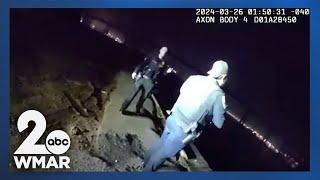 New shocking Key Bridge body-cam footage