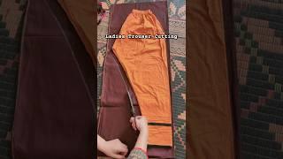 Ladies Trouser Cutting Step by Step | T.K Stitching