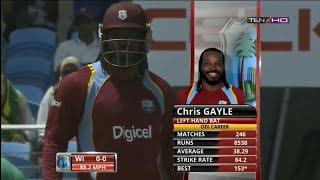 Chris Gayle 109(100) vs Sri Lanka ODI Tri-Series 2013 at Kingston | 7 Sixes 