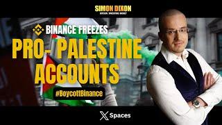  Binance Freezes Pro-Palestine Accounts After US Coup #BoycottBinance