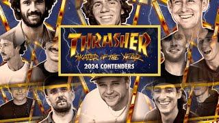 One Trick From Each Thrasher Skater Of The Year Contender!