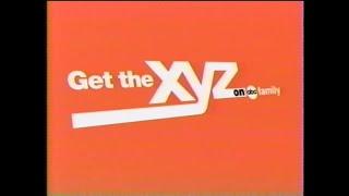 The XYZ on ABC Family Commercials (March 2003)
