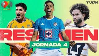 RESUMEN DE LA JORNADA 4 | Completo | Liga Mx - Apertura 2024 | TUDN