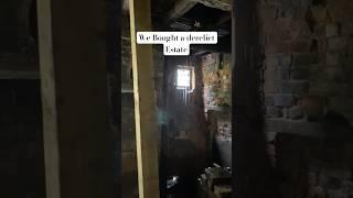 BUYING A DERELICT ESTATE, ROOM TRANSFORMATION #shortsfeed #shorts #diy