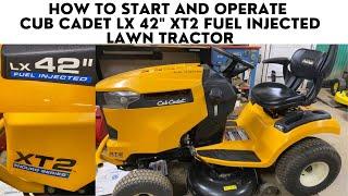 How to Start and Operate a Cub Cadet LX42 XT2 Enduro Series Tractor