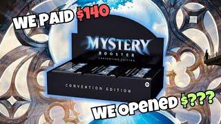 MTG Mystery Booster Box Opening! Can we beat the box?