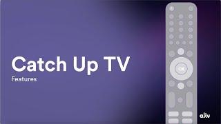 ALIVFibr TV: Catch Up TV Features