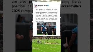 Rookies Pushing Vets in Jaguars Camp as 2025 Competition Heats Up | #shorts