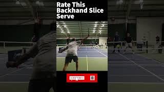 INSANE Pickleball Backhand Slice Serve #shorts #pickleball #sports