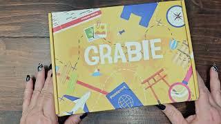 Grabie February Scrapbook subscription kit unboxing