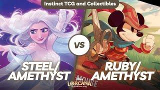 THE META?! BATTLE FOR CONTROL! INSANE GAME!!! - Disney Lorcana Gameplay