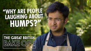 Paul Hollywood gets the hump with Rahul! | The Great British Bake Off