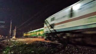 India's First HOG CONNECTED WAP 5 Garib Rath | WAP 5 Patna GR xings WAP 7 Ranchi Shatabdi