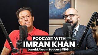 Podcast with Imran Khan | Junaid Akram's Podcast #108 ft. Muzamil Hasan & Talha Ahad (TCM)