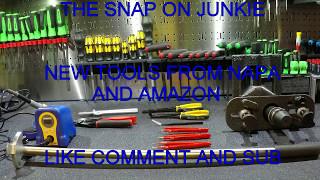 THE SNAP ON JUNKIE NEW TOOLS AND SHOP UPDATE LOT OF NEW STUFF!!!