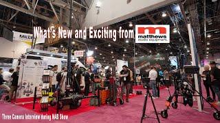 Matthews Grip Litemover | Matthews Middle MAX Menace BoomArm | Grip Rail Showcased NAB Show 2024