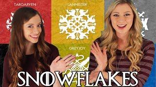 GAME OF THRONES SNOWFLAKES! (Feat. Whitney Milam)