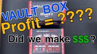 Vault Box financials: Did we make a profit? 