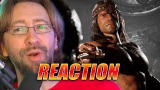 MAX REACTS: MK1 Conan Trailer & Kombat Kast