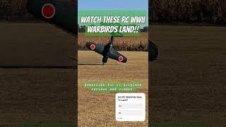 Get Ready for the MOST EPIC RC Warbird LANDINGS EVER!