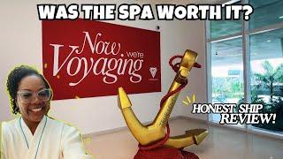 Valiant Lady | Was the Spa Worth It?| New Test Kitchen Menu | HONEST SHIP Review!