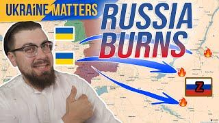 Ukraine Hits HARD: Russia’s Infrastructure in FLAMES - Ukraine War Map Update 31/Aug/2024