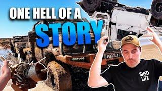 BAD LUCK in the DESERT!!! the story of the GOLD UTE from TIKTOK