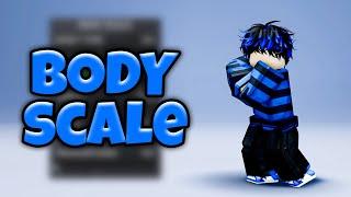 BODY SCALE SETTINGS (ROBLOX TUTORIAL)