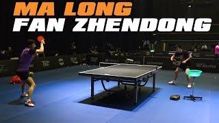 Ma Long and Fan Zhendong Training | T2 Diamond 2019 Malaysia