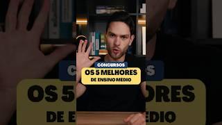 Os 5 Melhores Concursos Públicos para 2025 que exigem apenas Nível Médio