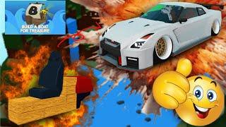 Nissan GT-R R35 Wheels mechanic build️ [Build A Boat For Treasure]