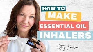 How to Make Aromatherapy Inhalers [RECIPES for Essential Oil Inhaler] 2023 Update