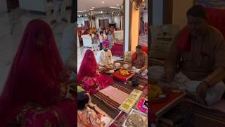 Pujan during Tilak Dastoor - royal rajput family ll glimpse of tilak Dastoor