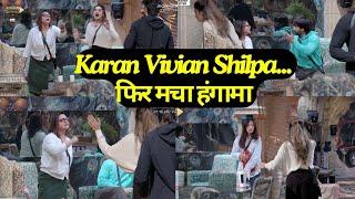 Bigg Boss 18: Vivian Karan Shilpa, मचा हंगामा, Nomination vs Mudda Eisha-Avinash Vs Shrutika-Chum