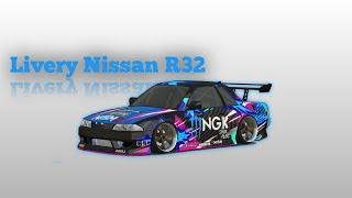 Livery FR Legends || Nissan R32 NGK Free Code