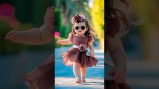 Cute Baby Fashion Show  #baby #cutebaby #babyvideos #babydance #babyshorts #AI #runway #fyp