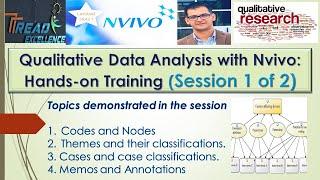 Qualitative Data Analysis with Nvivo (Session 1 of 2)