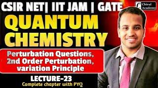 Quantum 23 | Perturbation Question , 2nd Order Perturbation | Chiral Academy