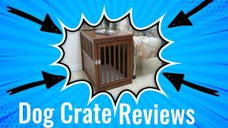 Dog Crate Reviews  Crown Pet Products Wood Pet Crate End Table Dog Crate Review