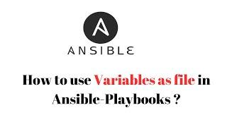 How to pass variables as file in ansible playbook | Ansible variables explanation | DevOps |Hands-on