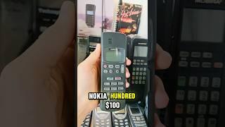 Cheapest to the most expensive phone! #mobilephone #nokia #nokia3310 #nostalgia #nokiaphone #tech